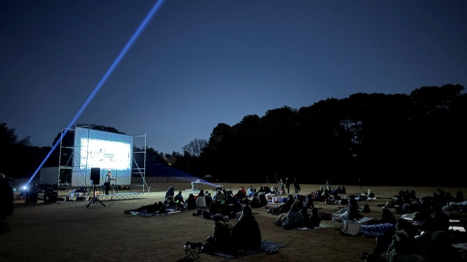 黒田かがく教室 星空観賞会の様子